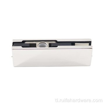 Frameless shower door clip